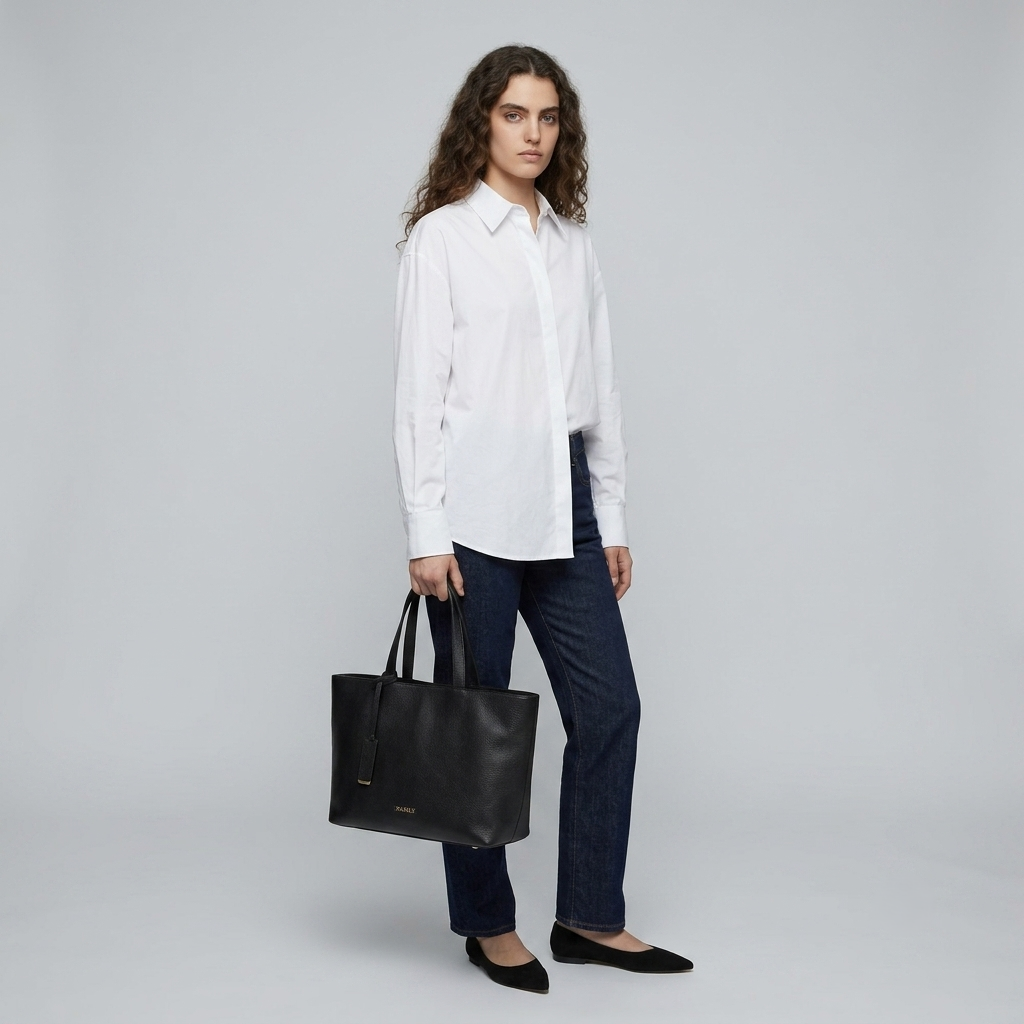 Jessica Bag Leather Shopper