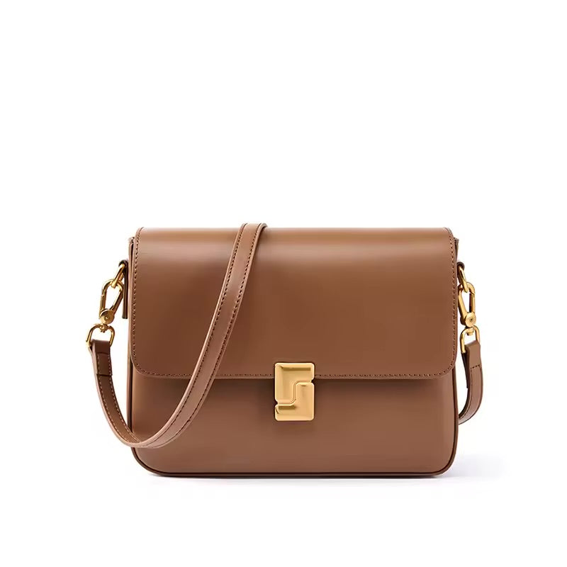 BRUNA LEATHER CROSSBODY BAG