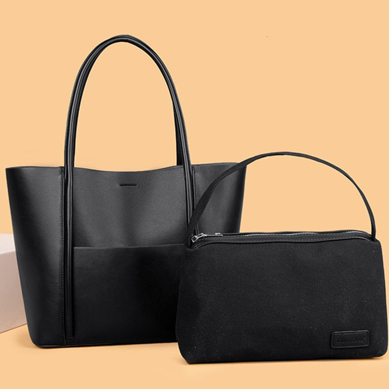 a Bolsa em Couro Letícia, uma peça que une elegância, praticidade e funcionalidade em um design sofisticado.