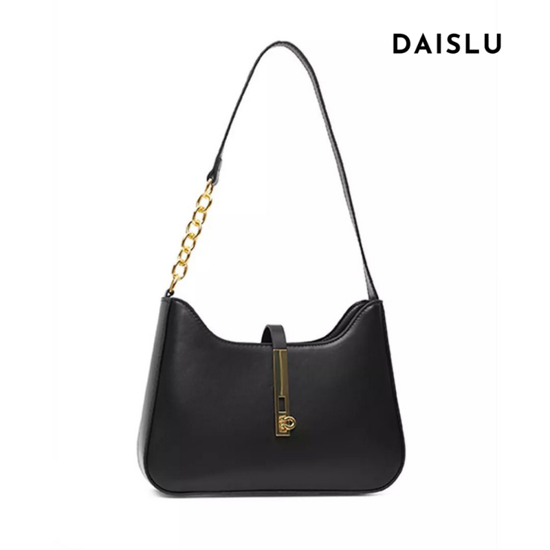 Bolsa Ágatha estilo baguete, elegante e moderna. Compacta, feita em material sintético de alta qualidade, combina com looks casuais e refinados.