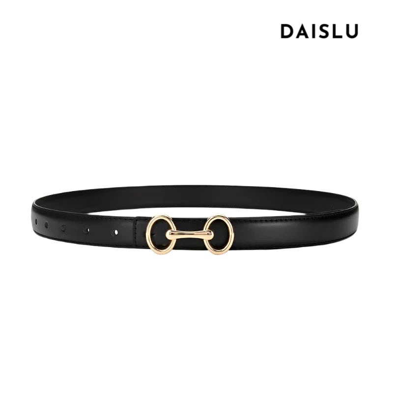 Cinto Júlia em couro legítimo com alto relevo e costura refinada. Elegante e versátil, 2,3 cm de largura, ideal para looks casuais ou formais com charme.