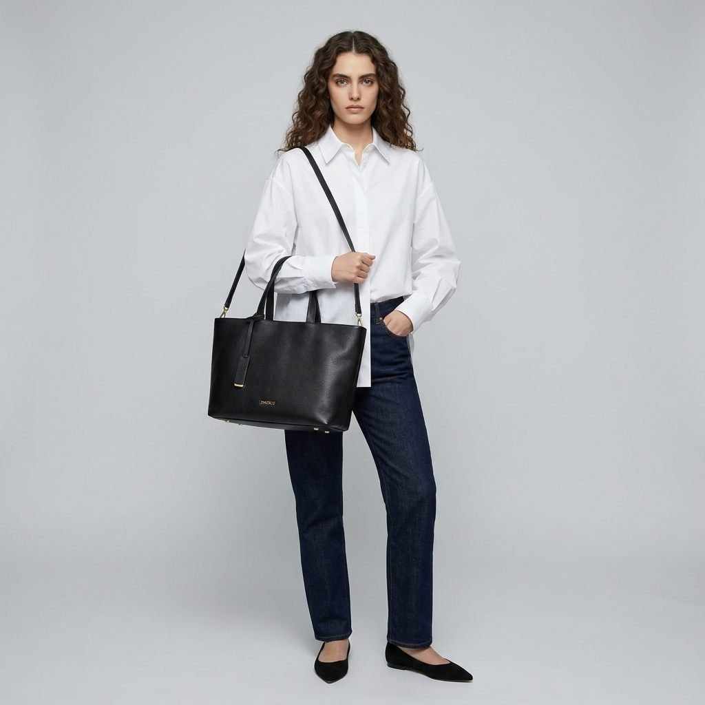 Jessica Bag Leather Shopper