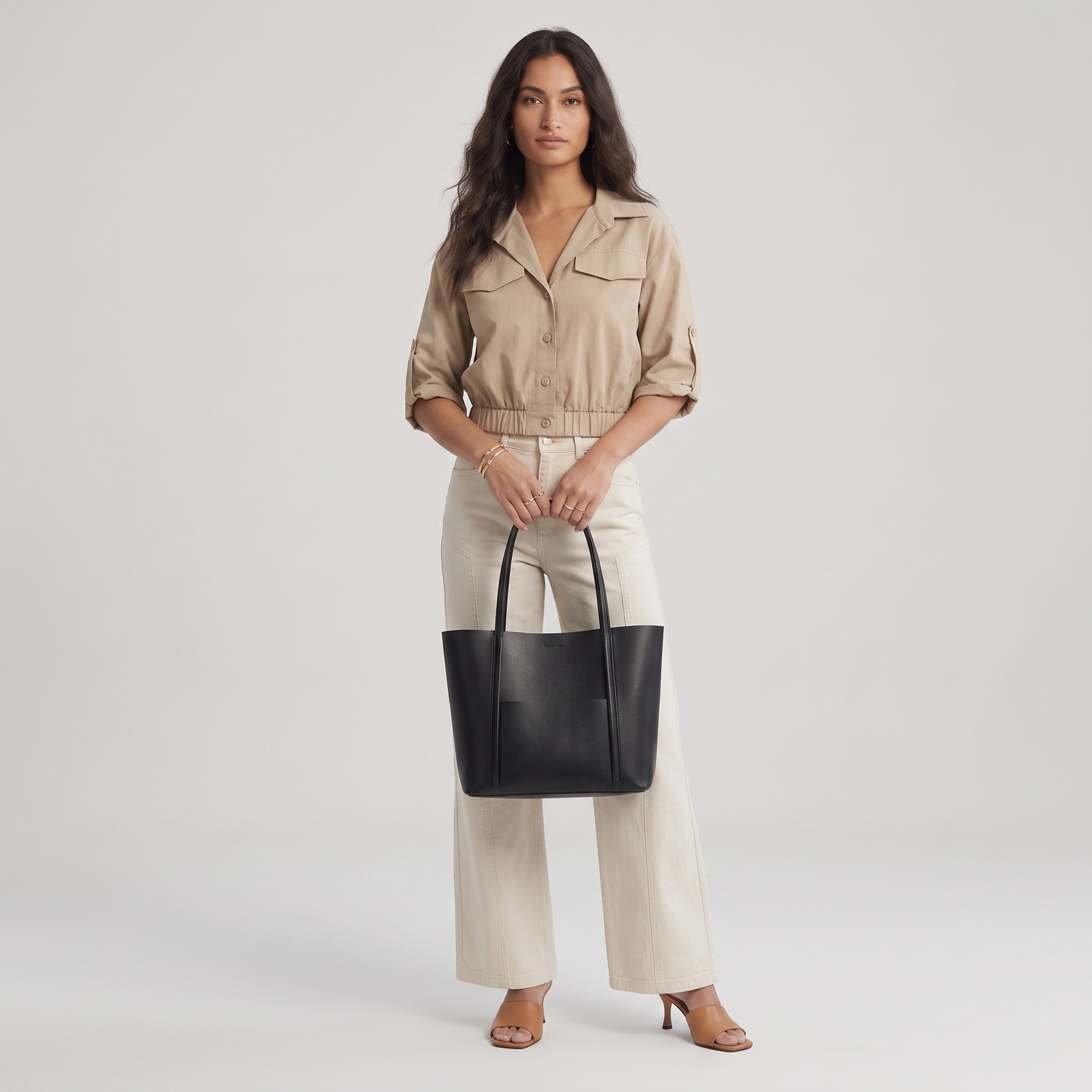 Leticia Bag Leather Shopper