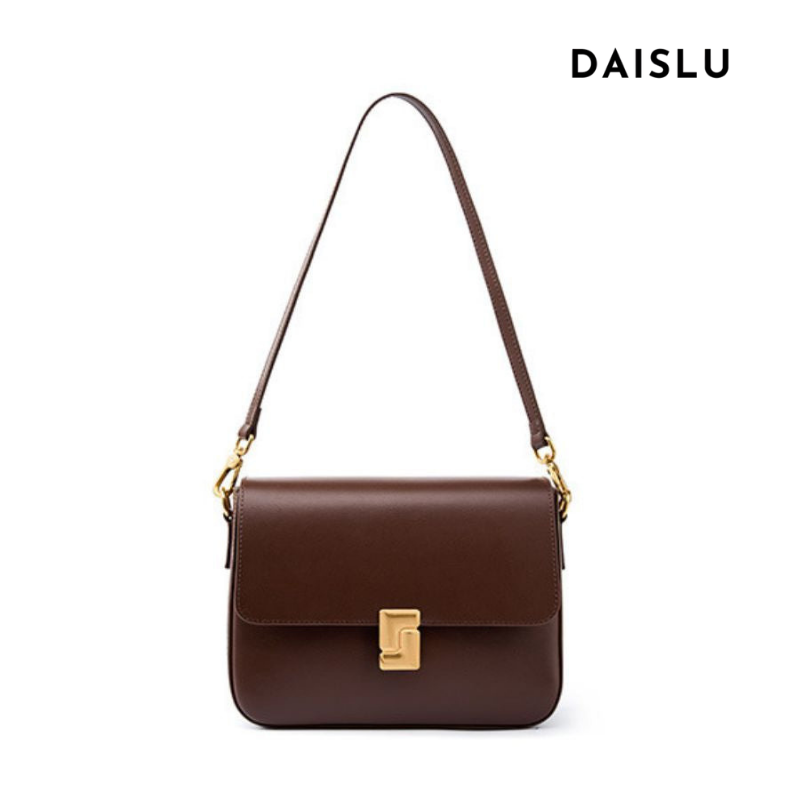 Bolsa Box Transversal em Couro Yasmin