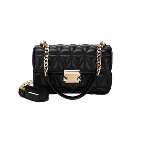 Bolsa Júlia com design estruturado e matelassê. Sofisticada e prática, feita em material sintético durável, ideal para o dia a dia ou ocasiões especiais.