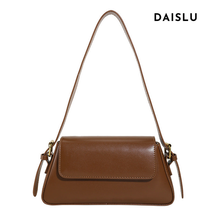 Bolsa Mila baguete em material sintético premium, elegante e moderna. Design estruturado, textura delicada e alça de ombro para looks versáteis.