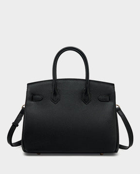 Bolsa Rafa em couro legítimo, média e versátil. Design clássico, elegante e funcional, pode ser usada na mão, no ombro ou como bolsa transversal.
