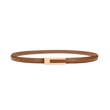 Cinto Raquel em couro legítimo, 1,5 cm de largura e 105 cm de comprimento. Minimalista e sofisticado, com fecho moderno e toque de elegância discreta.