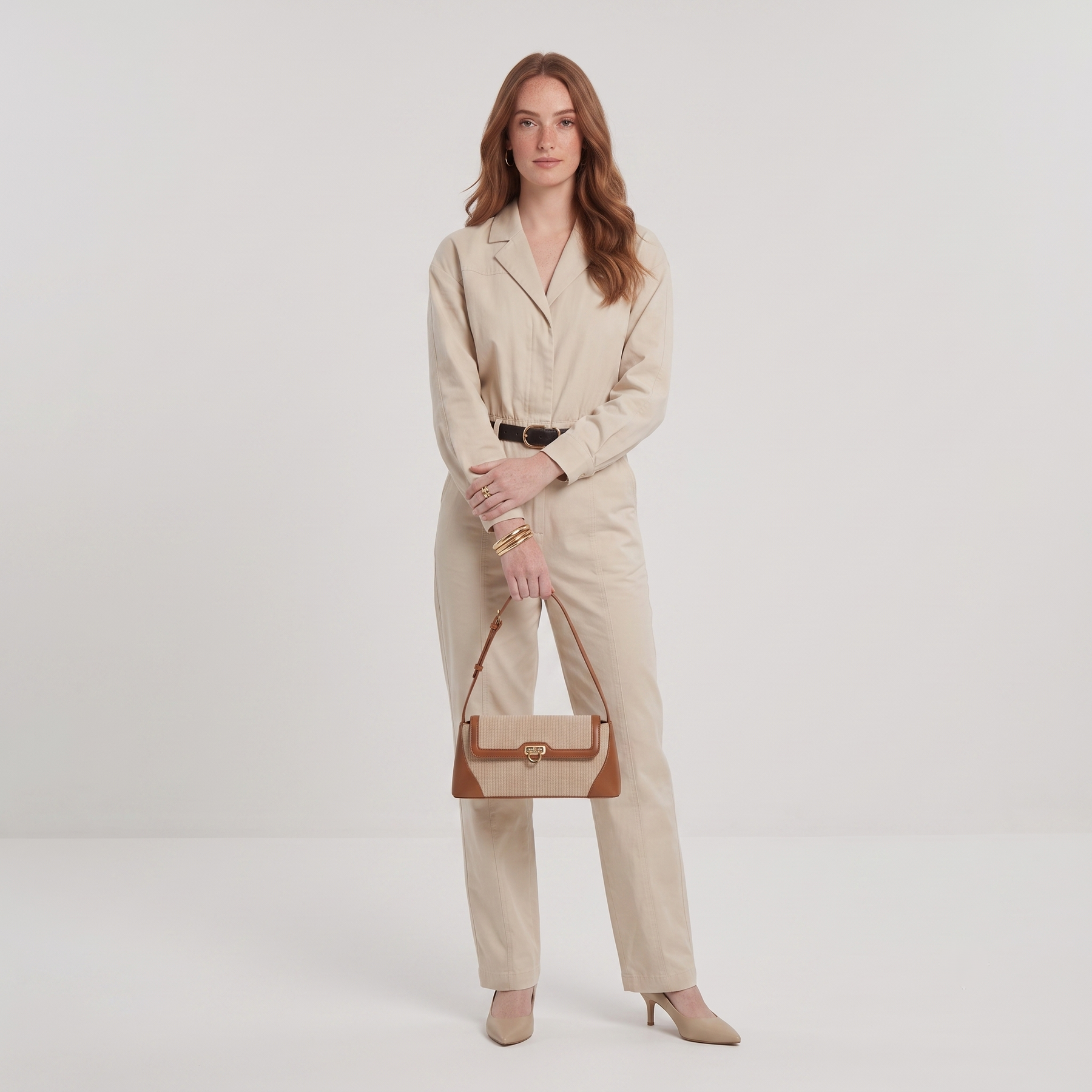 Isabele Bag Leather Baguette Crossbody