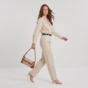 Isabele Bag Leather Baguette Crossbody