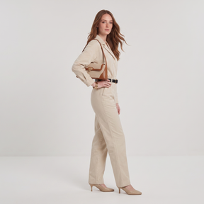 Isabele Bag Leather Baguette Crossbody