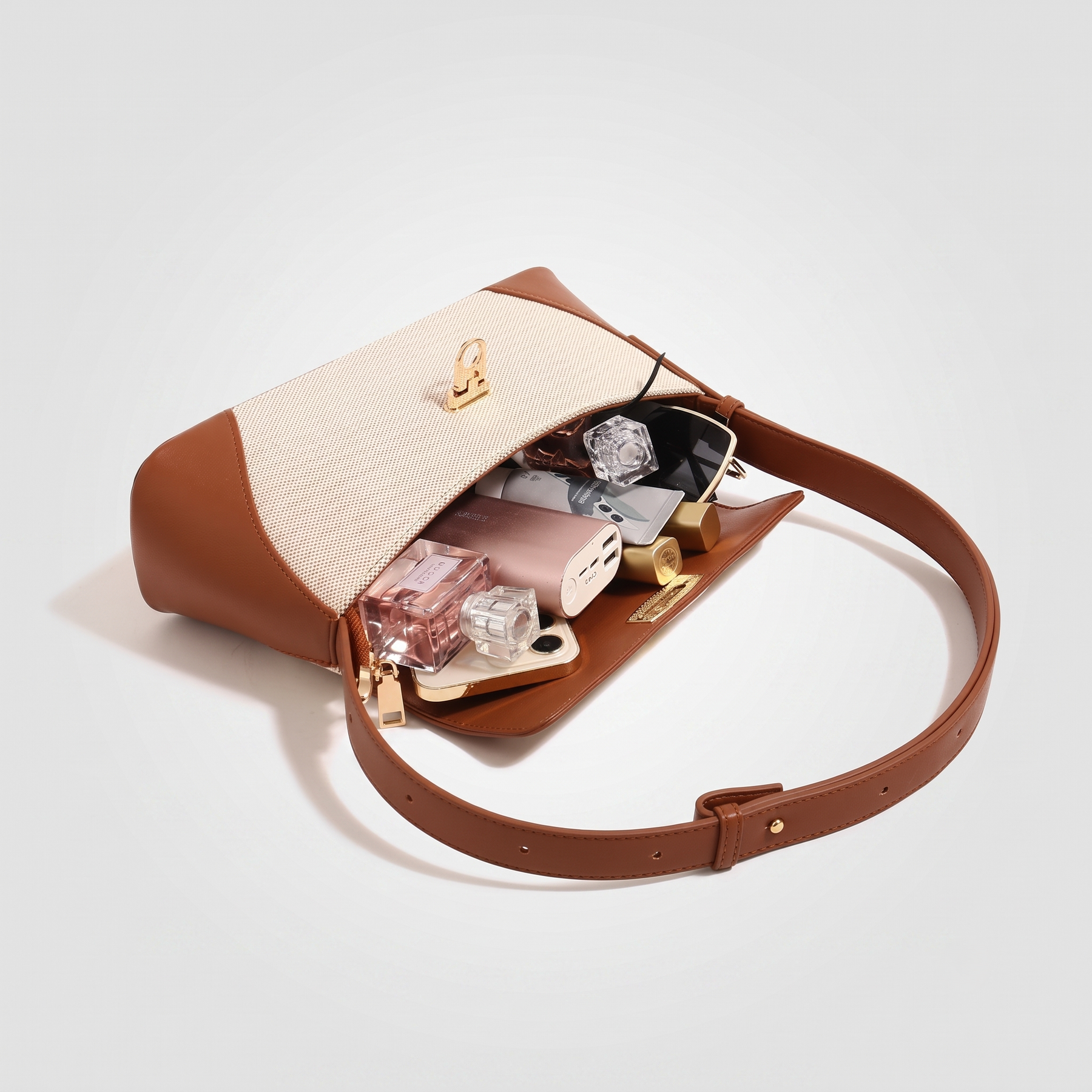 Isabele Bag Leather Baguette Crossbody